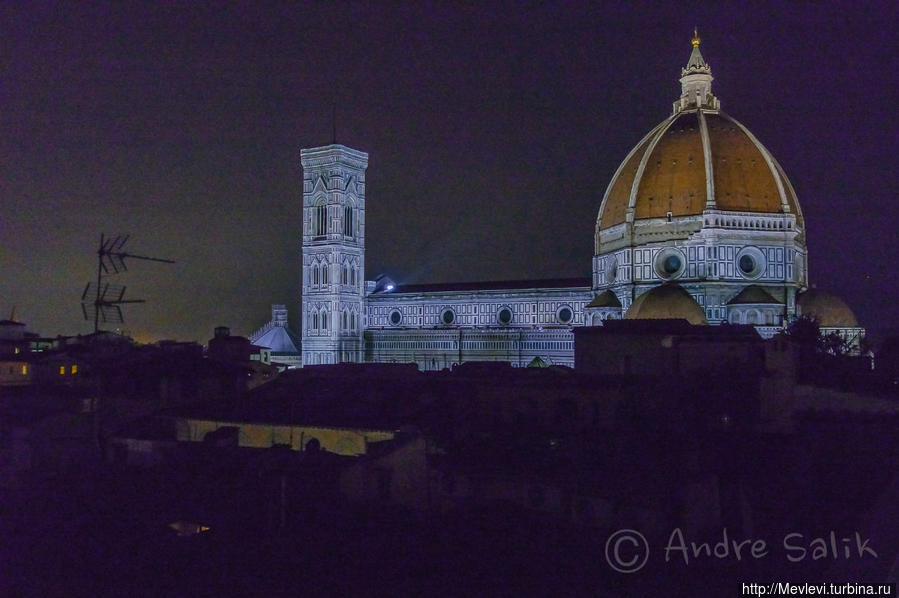 Ночь во Флоренции Флоренция, Италия
