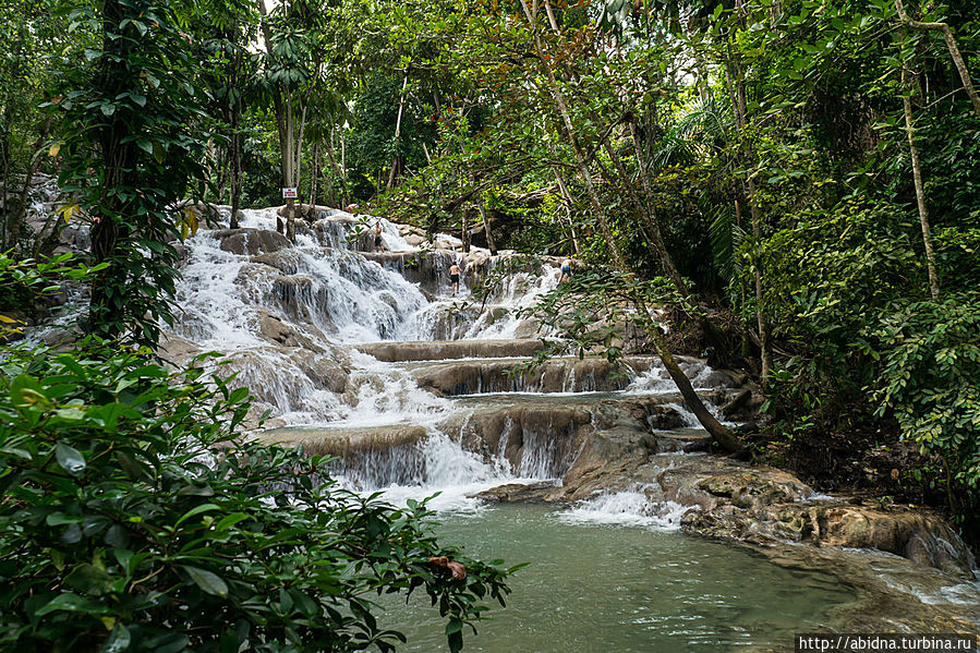 Водопады Dunn's River Falls