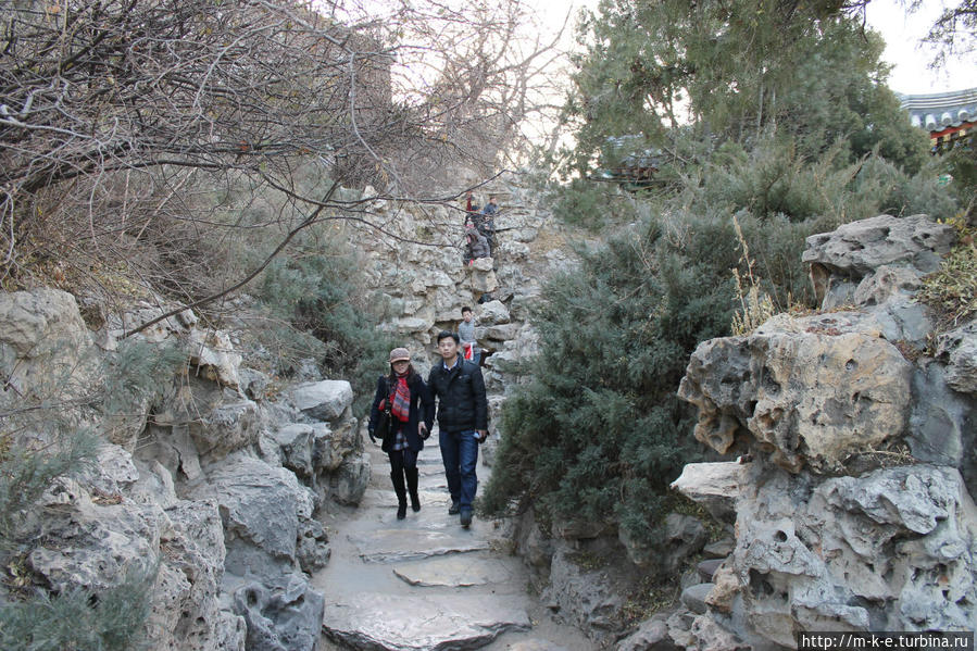 Императорский сад. Парк Бэйхай Пекин, Китай