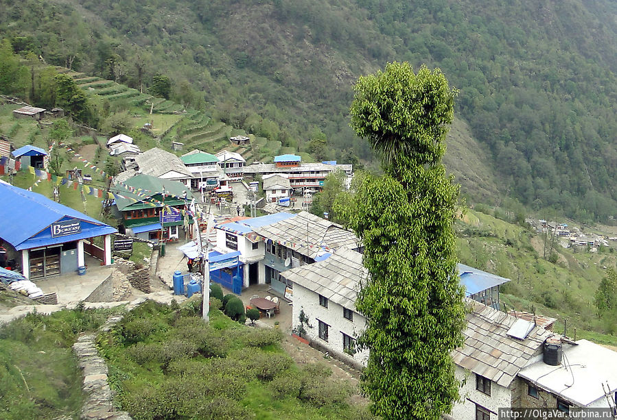 Деревня Чомронг Чомронг, Непал