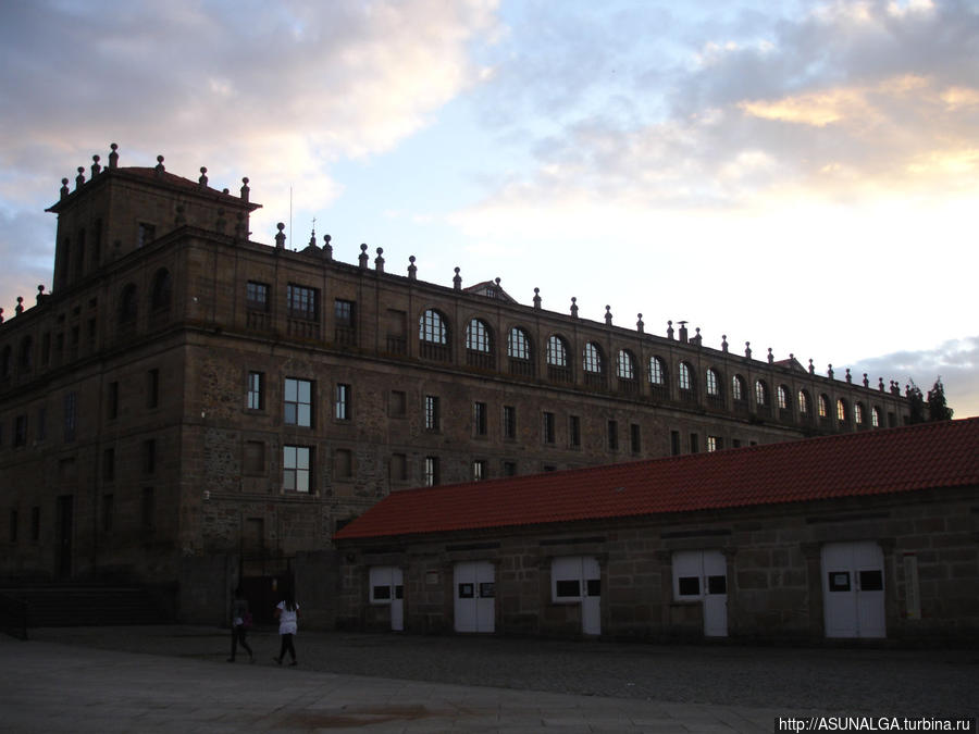 Monforte de Lemos — город с неоклассическим стилем... Галисия, Испания