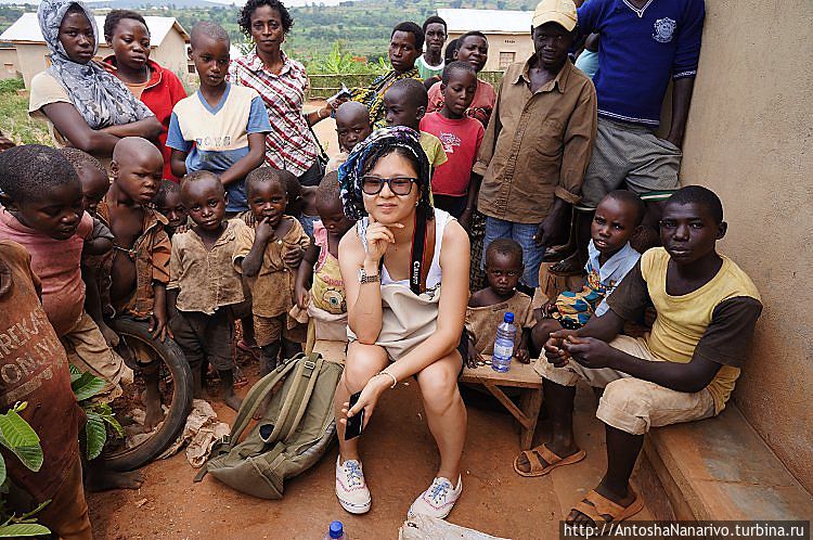 На районе у пигмеев тва в Ньямате