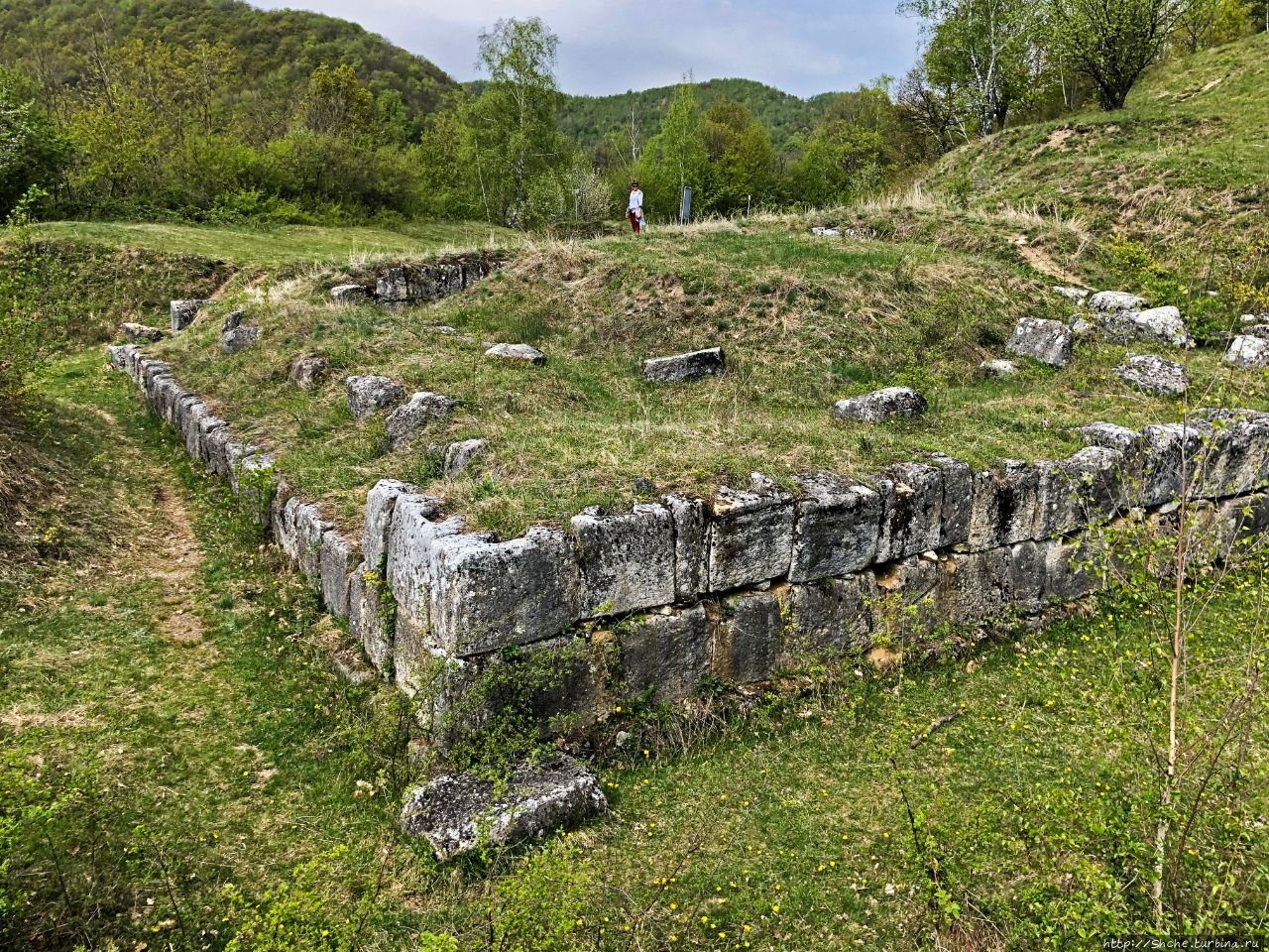 Дакийский форт в Костешты Костешты (Хунедоара), Румыния