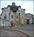 Софийская синагога. Самая крупная сефардская синагога на территории Европы, находится на пересечении улиц Вашингтона и Экзарха Иосифа