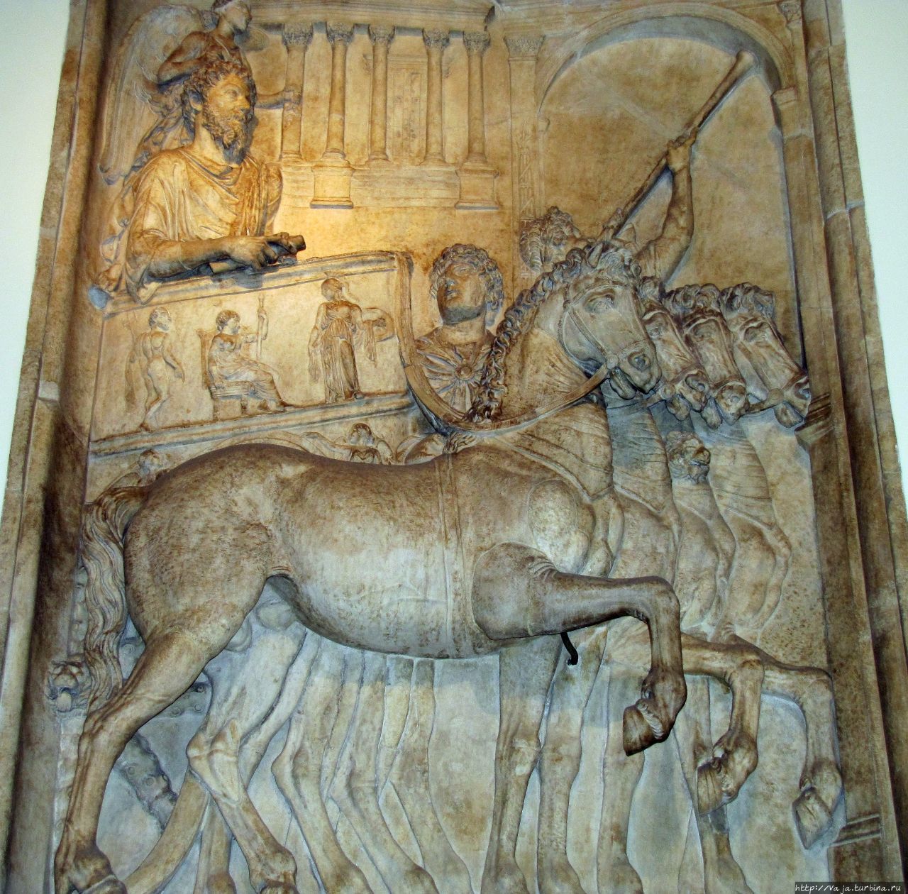 Триумфиальное шествия императора Марка Аврелия Антонина Рим, Италия