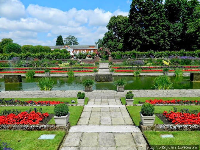 Кенсингтонские сады Лондон, Великобритания