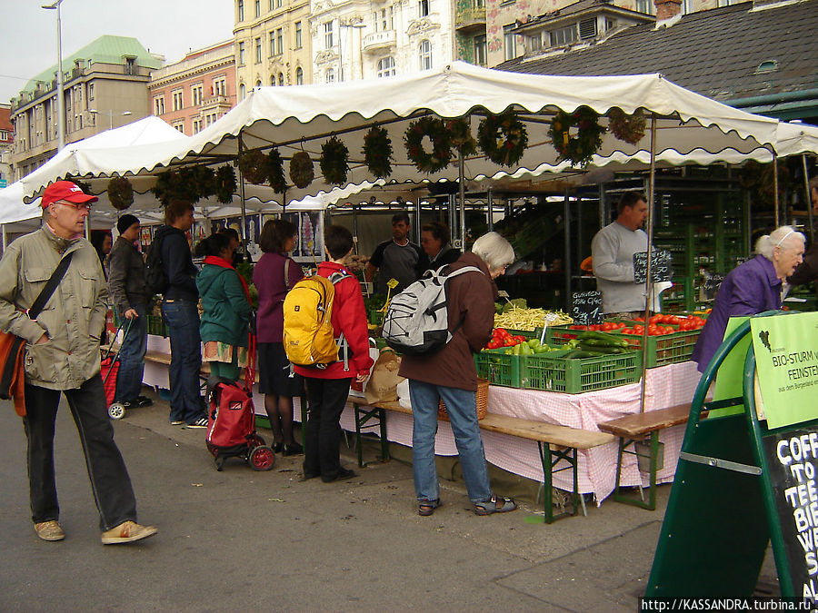 Особая жизнь рынка Вена, Австрия