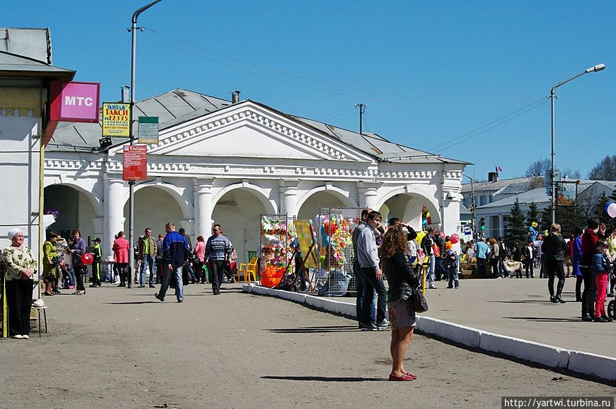 Галич понравился: впечатлила Торговая площадь города своими размерами и ухоженностью.