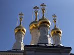 Купола русской православной церкви Женевы