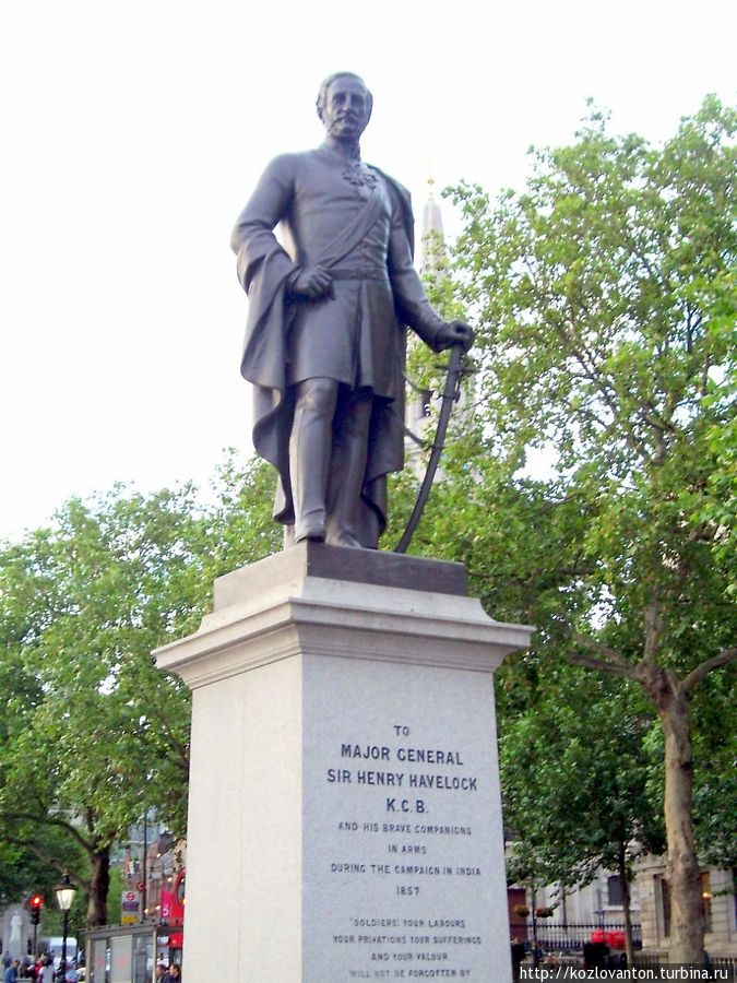 Куда теперь отправят городские власти памятник генерал-майору Генри Хейвлоку с Трафальгарской площади?