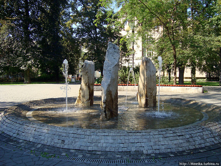 В лучах утреннего солнца Острава, Чехия