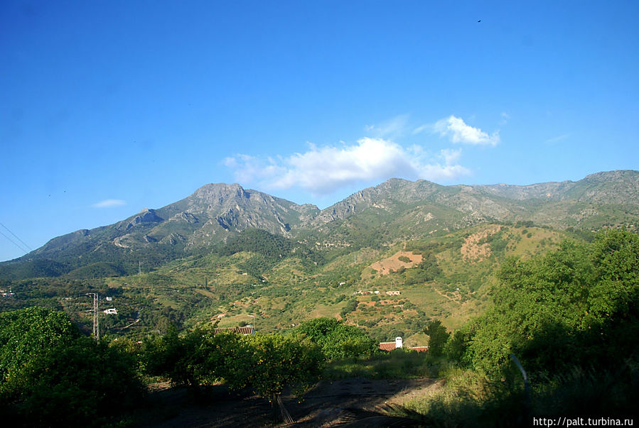 Дорога в Ронду Андалусия, Испания