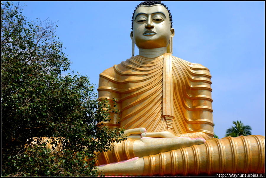 Будда  с  девятиэтажным  домом... Диквелла, Шри-Ланка
