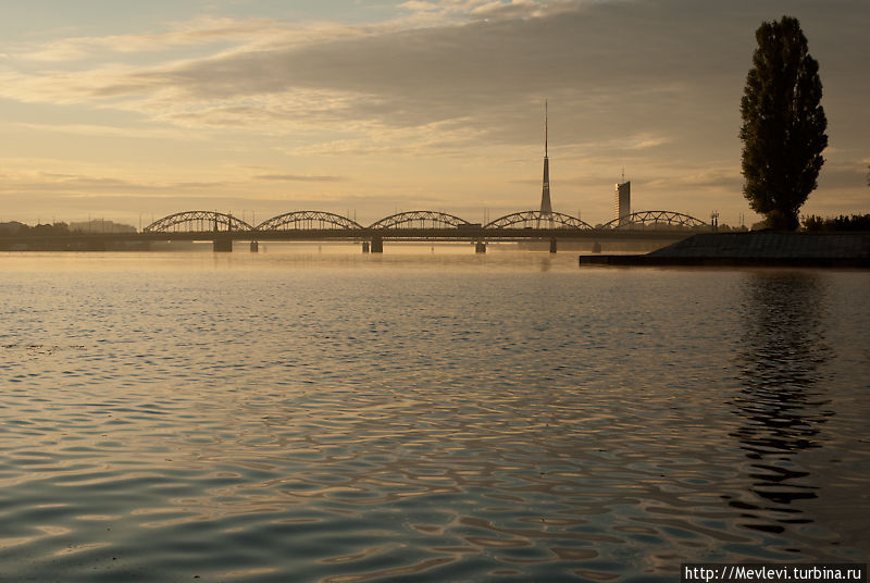 Панорама Старой Риги Рига, Латвия