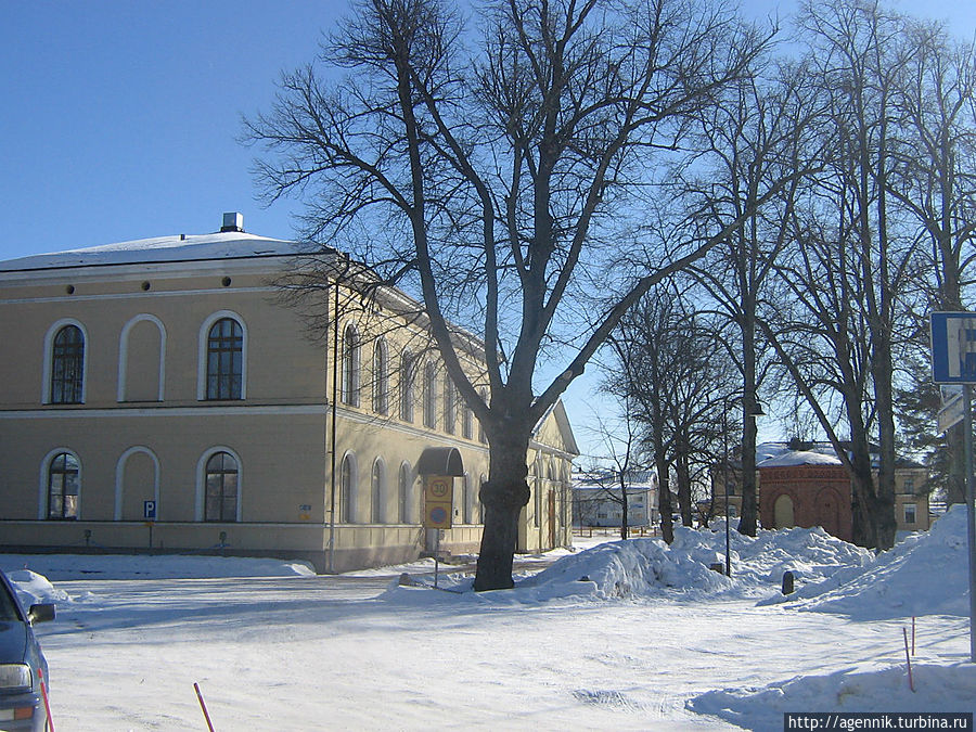 Морозная финская весна Хамина, Финляндия