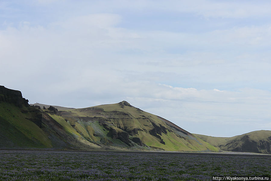 она же ближе Свартифосс водопад, Исландия