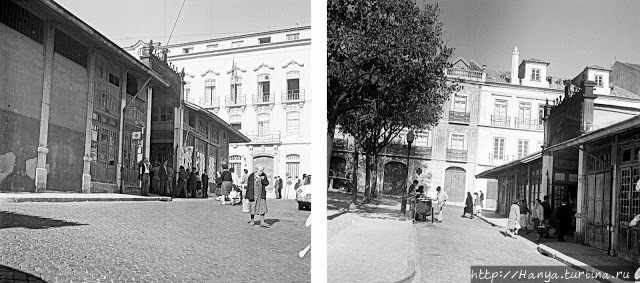 1961 г. Крытый рынок. Из интернета Лиссабон, Португалия