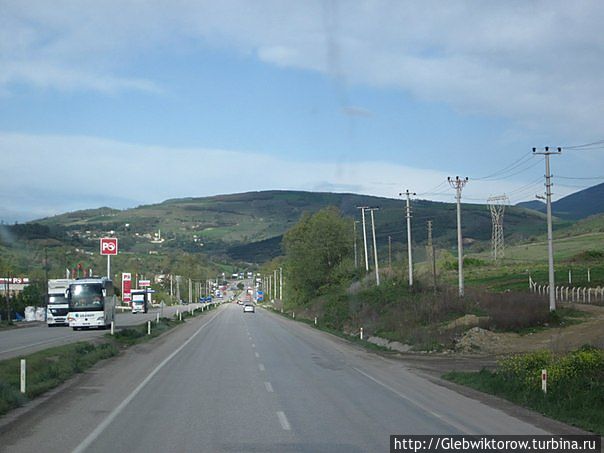 Автостопом из Самсуна в Мерзфион Самсун, Турция