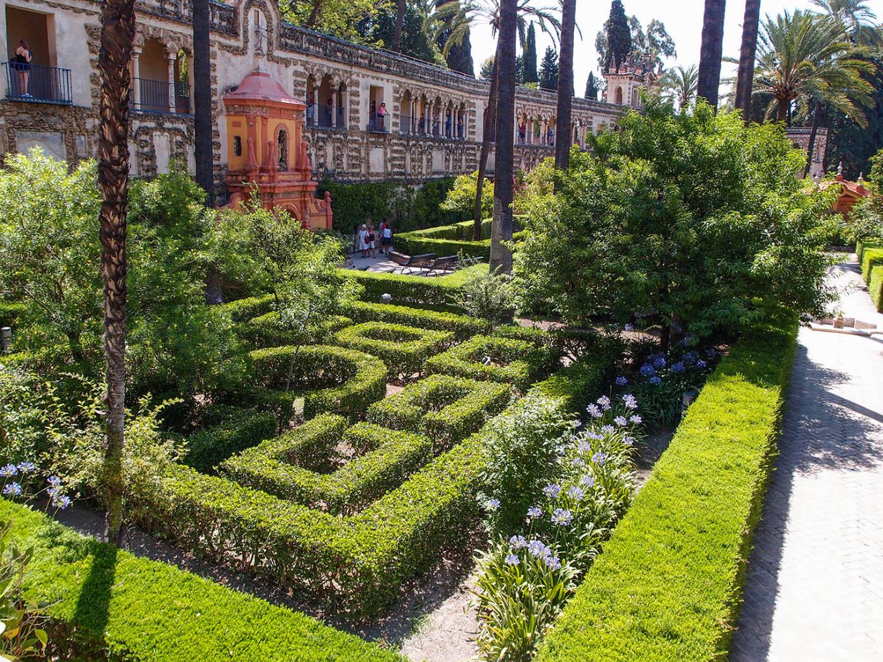 Королевский Алькасар Севильи Севилья, Испания