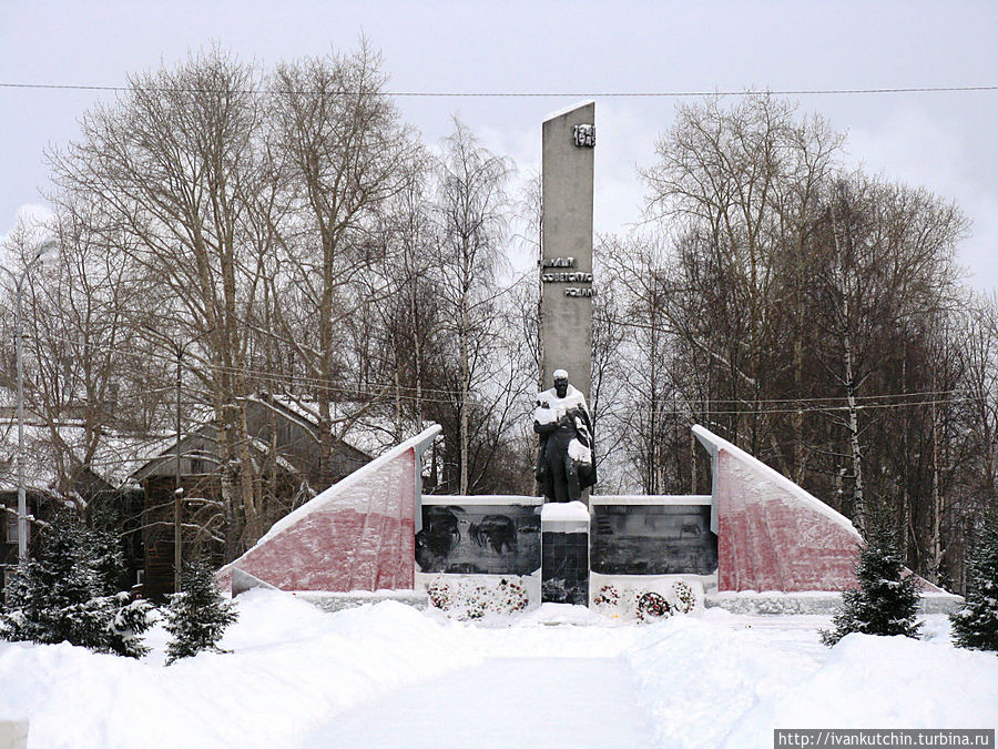Зима в Новодвинске Новодвинск, Россия
