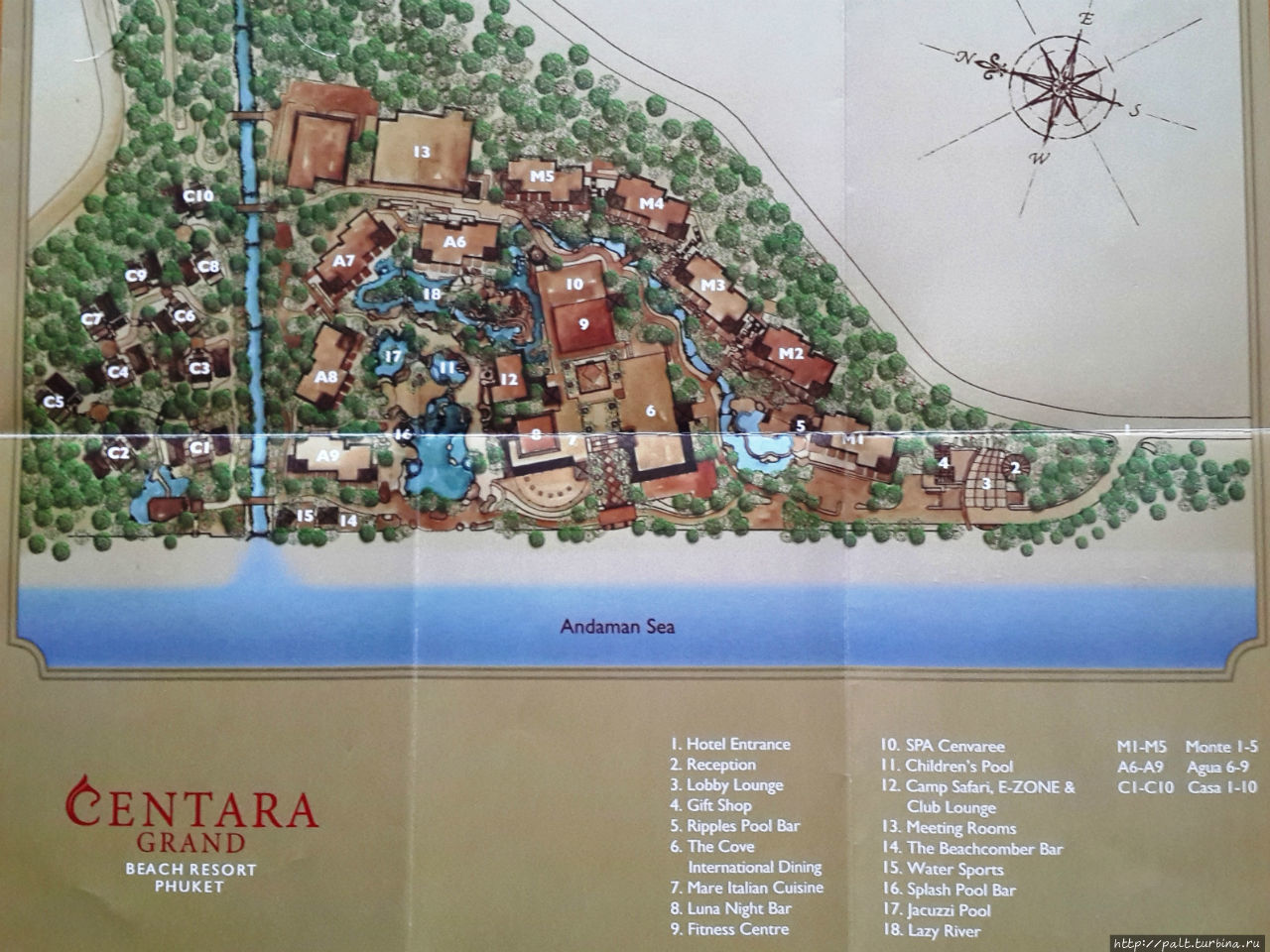 Centara kata resort 4 карта пхукет 500 м до моря