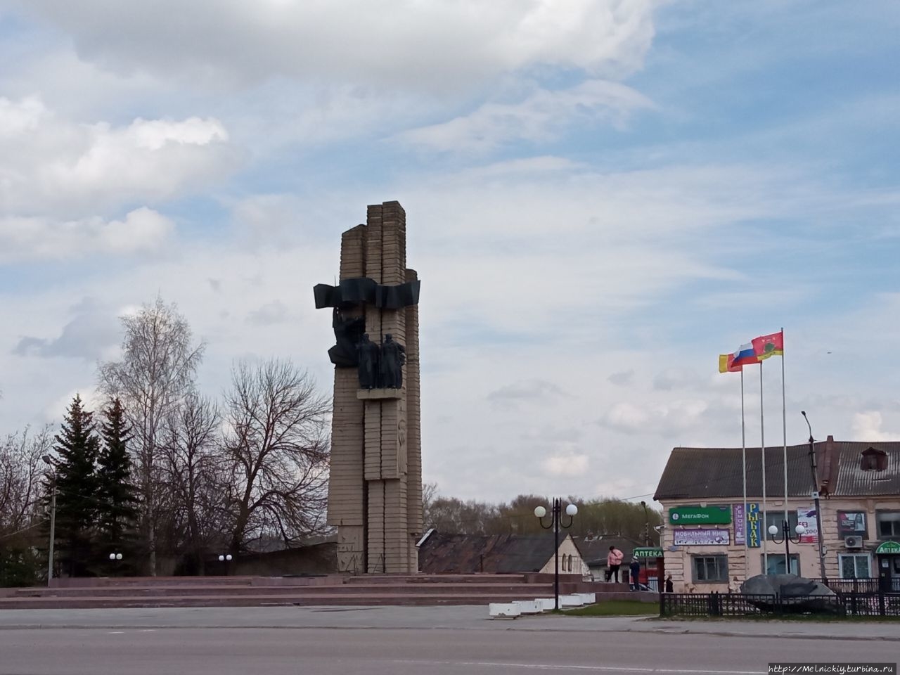 Коротенькая остановка в Бежецке Бежецк, Россия