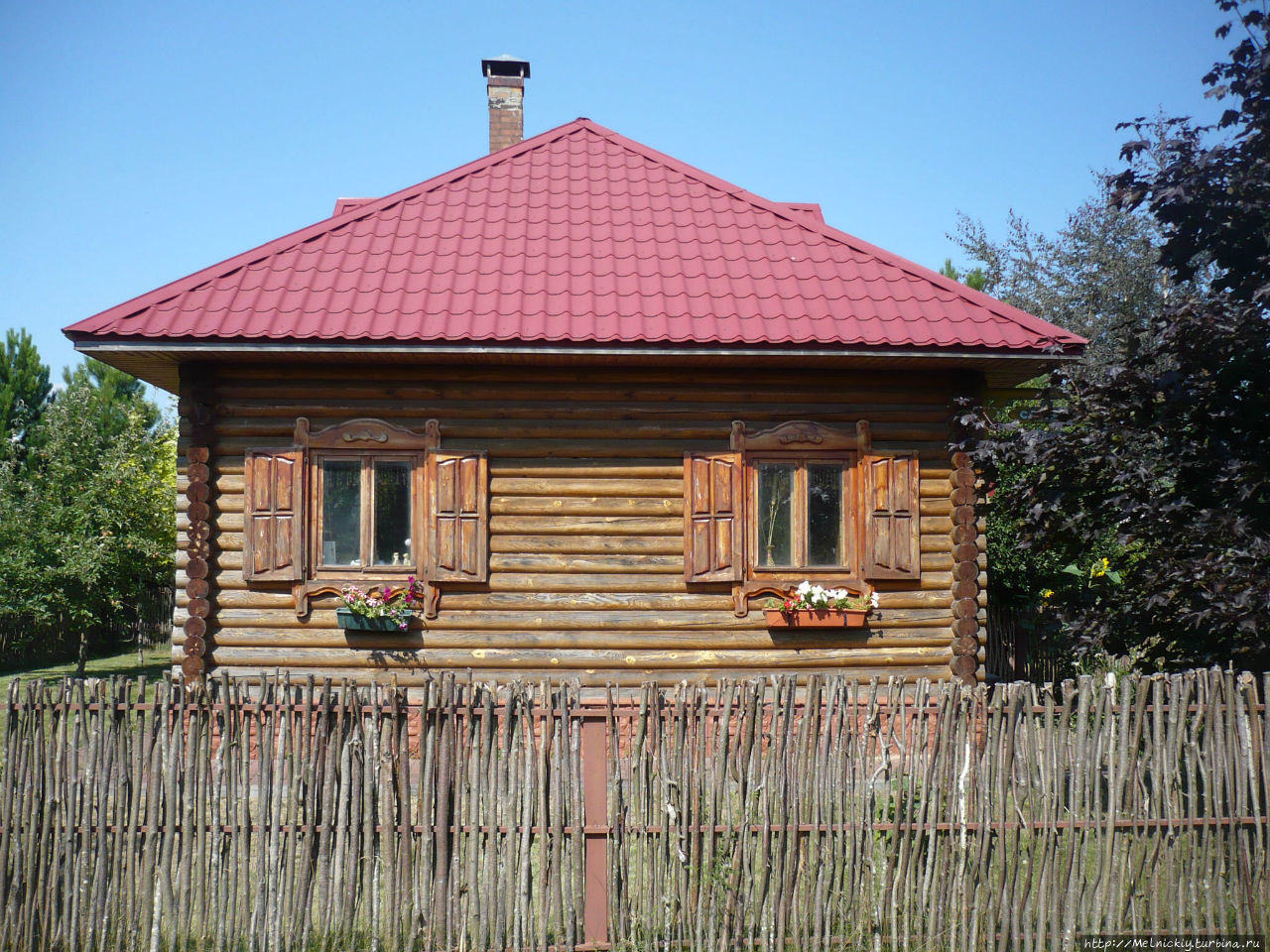 Белорусская этнографическая деревня XIX века Могилев, Беларусь