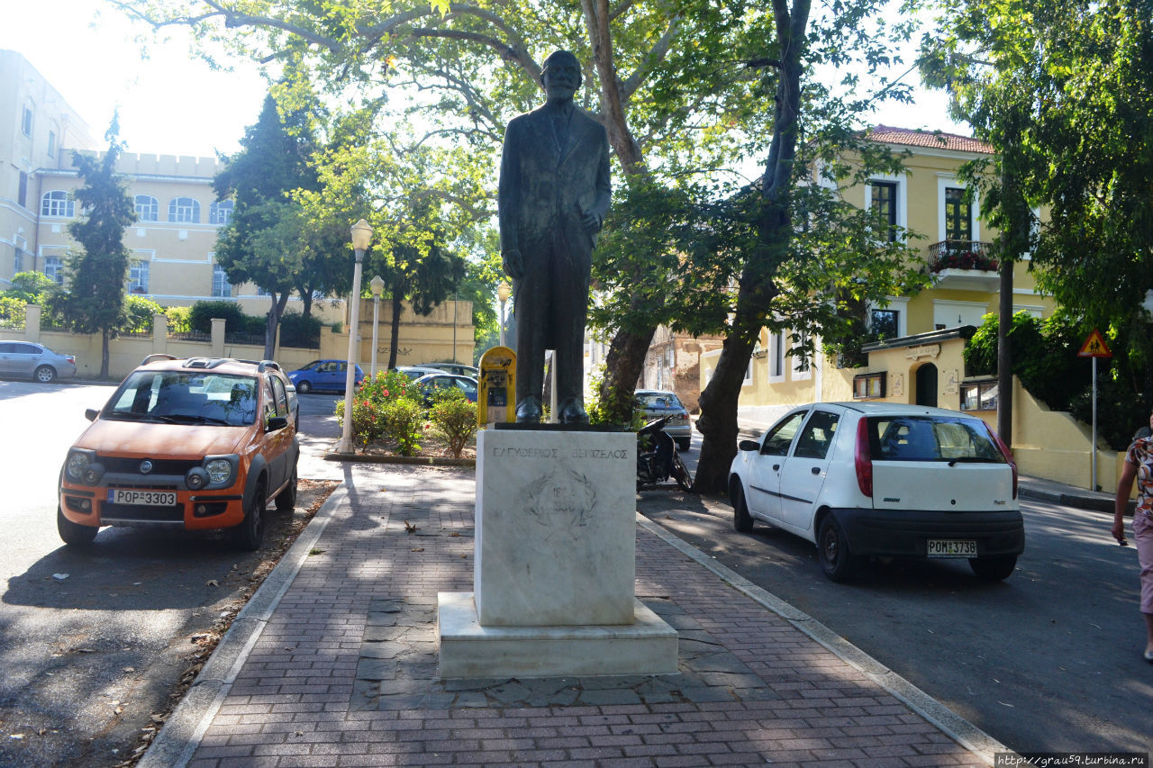 Памятник Элефтериосу Вензелосу Родос, остров Родос, Греция