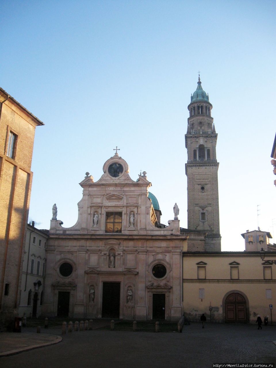 Пешеходный маршрут в городе Parma Парма, Италия