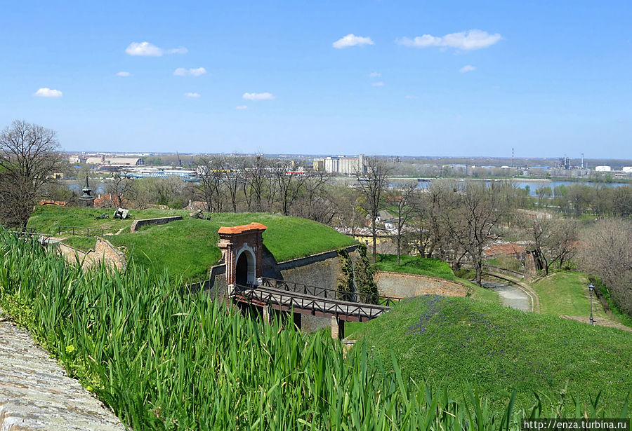 Захваченный весной Петроварадин, Сербия