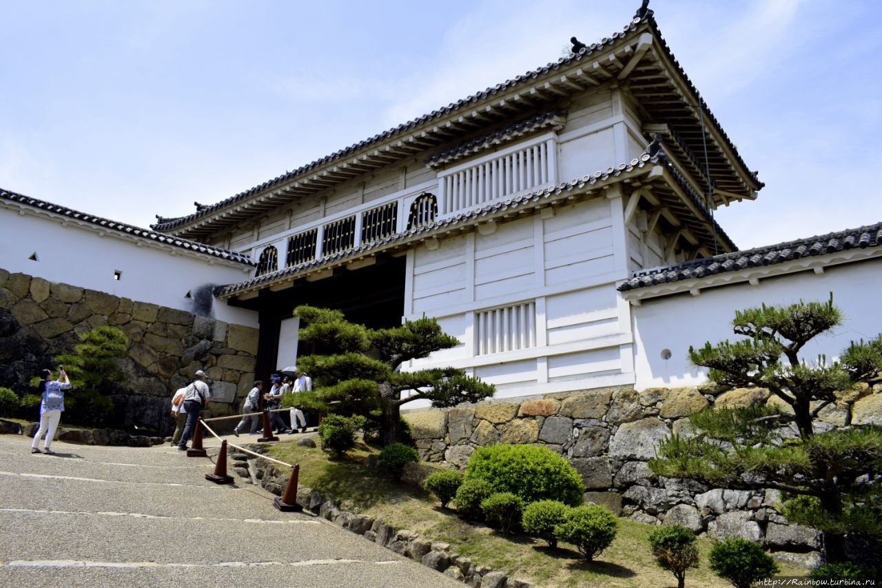 Замок  Белой цапли Химедзи, Япония