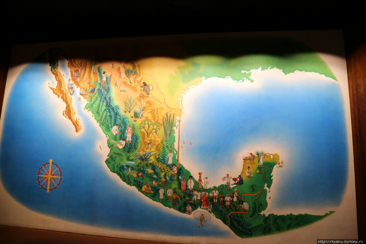 Национальный музей антропологии Мексики. Вторая часть Мехико, Мексика