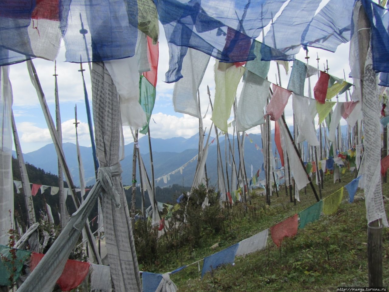 Перевал Челе Ла Паро, Бутан