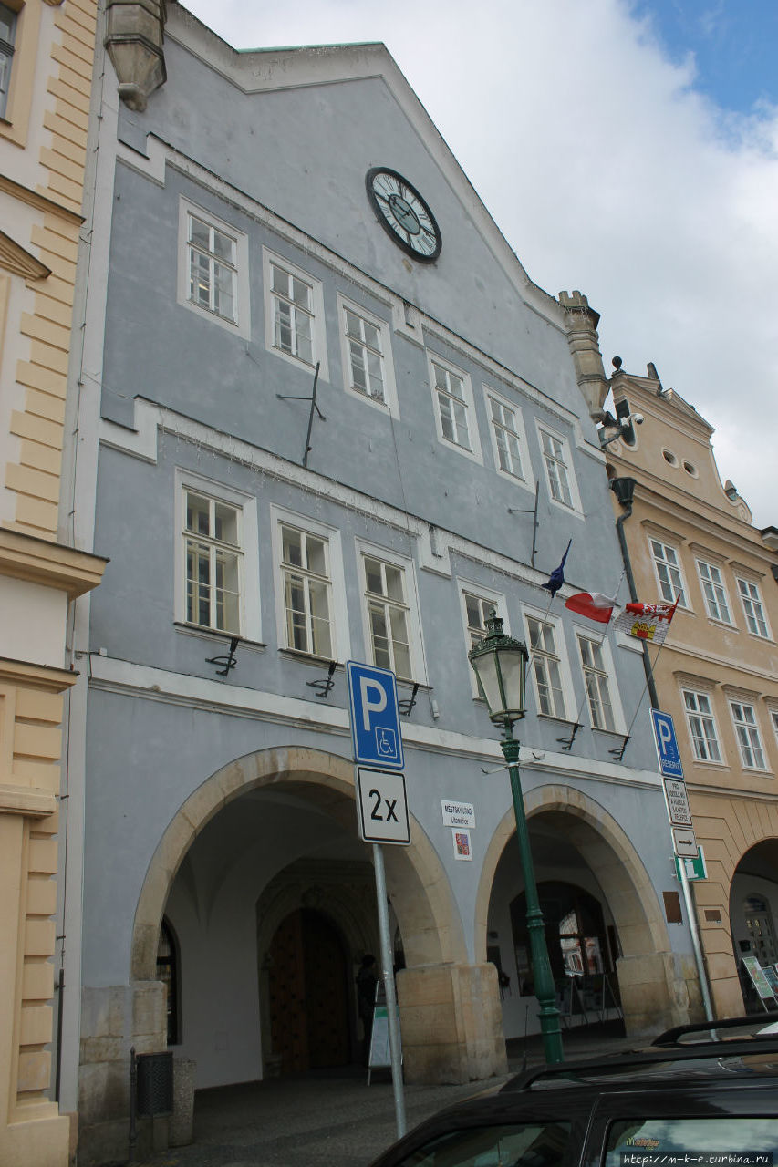 Вокруг центральной площади Литомержице, Чехия