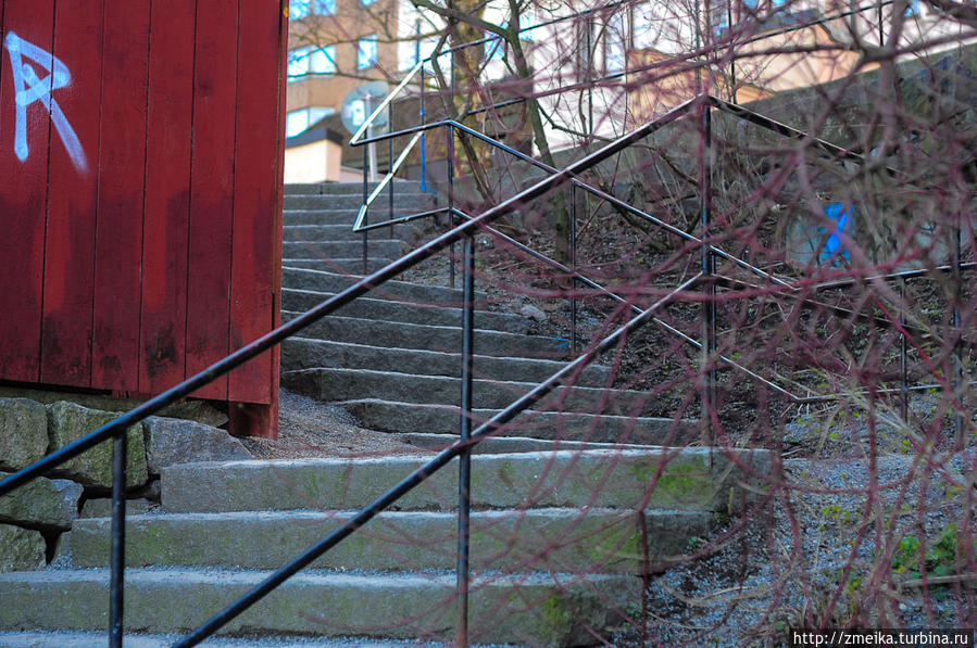 Лестницы с поворотами Стокгольм, Швеция