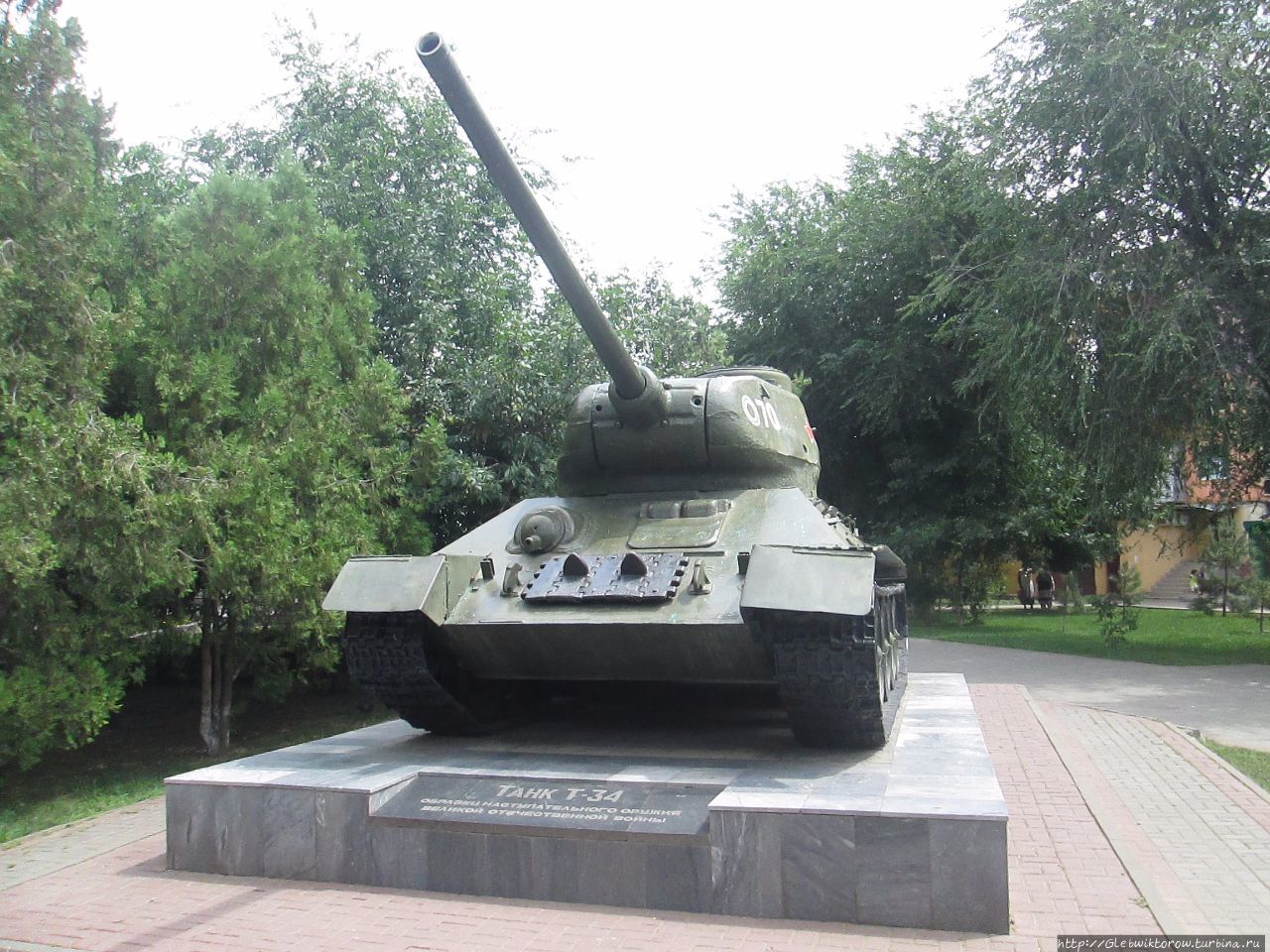 сквер им. 60 лет Сталинградской битвы Астрахань, Россия