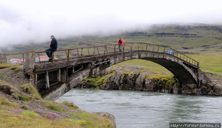 Старый исландский мостик.