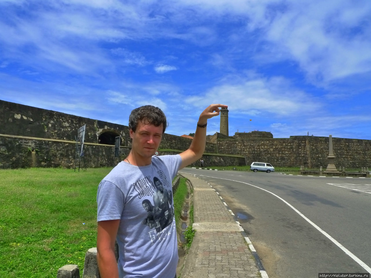Форт Галле, солнце и очарование построек 17-го века Галле, Шри-Ланка