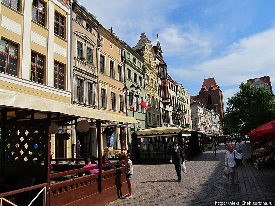 Торунь: старый-новый город Торунь, Польша