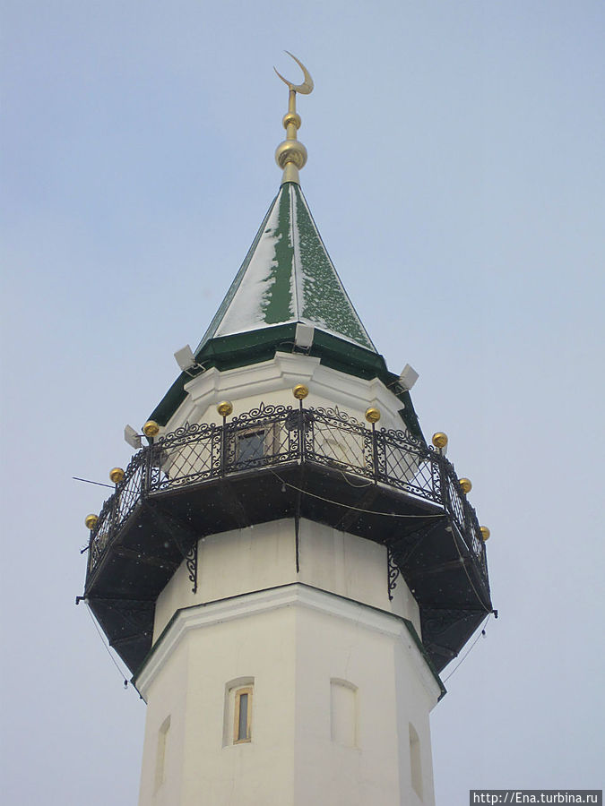 Мечеть Марждани с минаретом, похожим на... трубу )) Казань, Россия