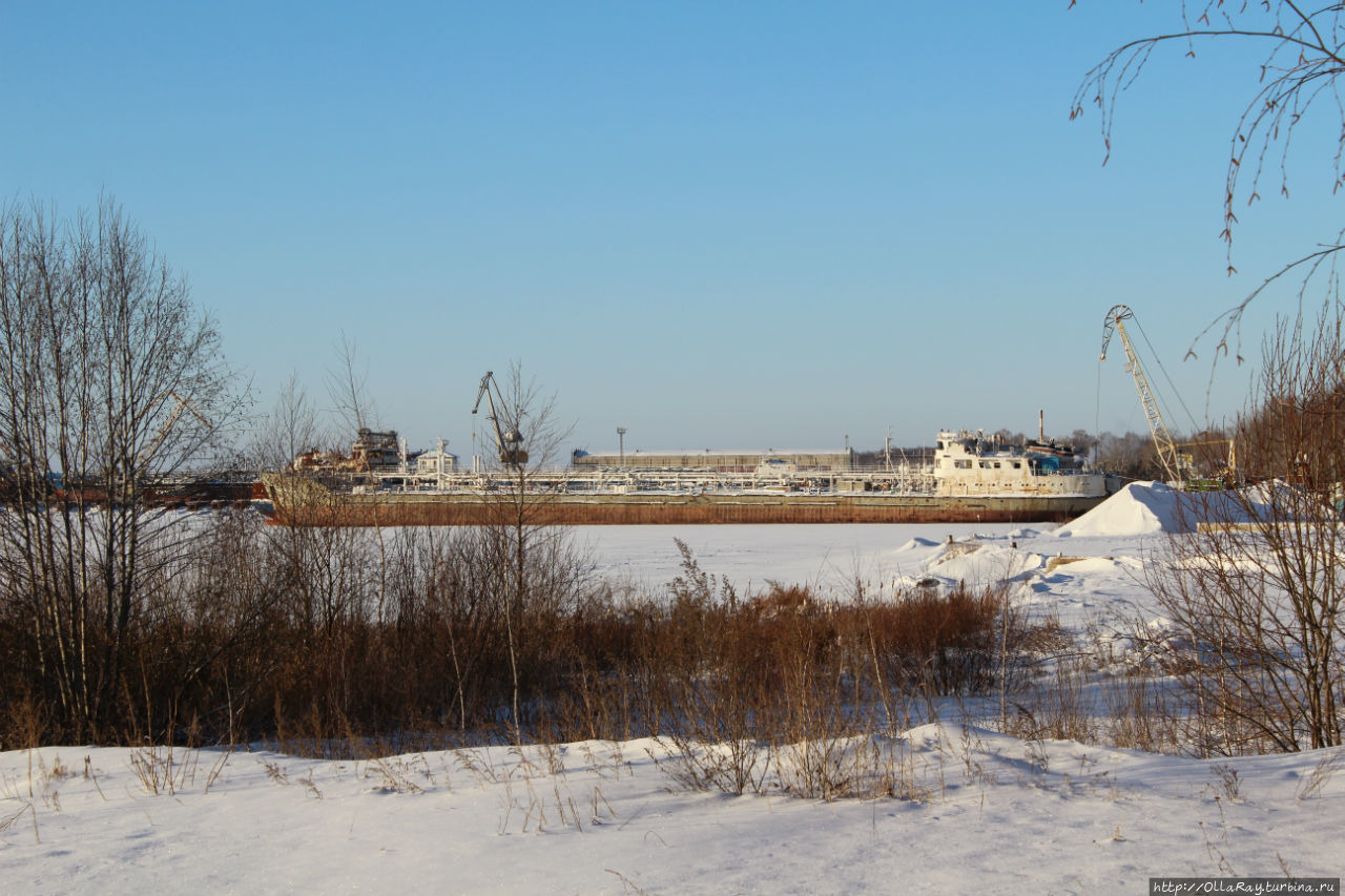 Судоремонтный завод. Нижняя база. Городец, Россия