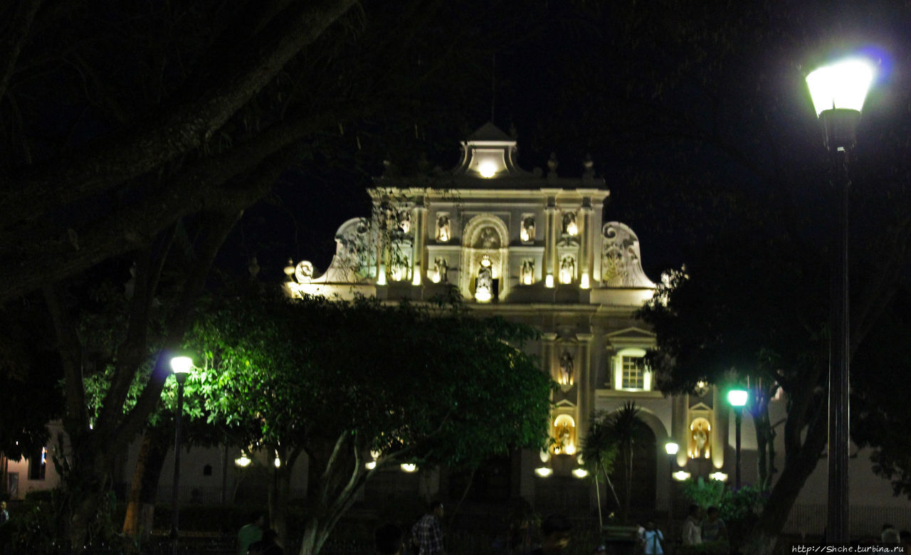 Ночные города. Антигуа Гватемальский — короткое знакомство Антигуа, Гватемала