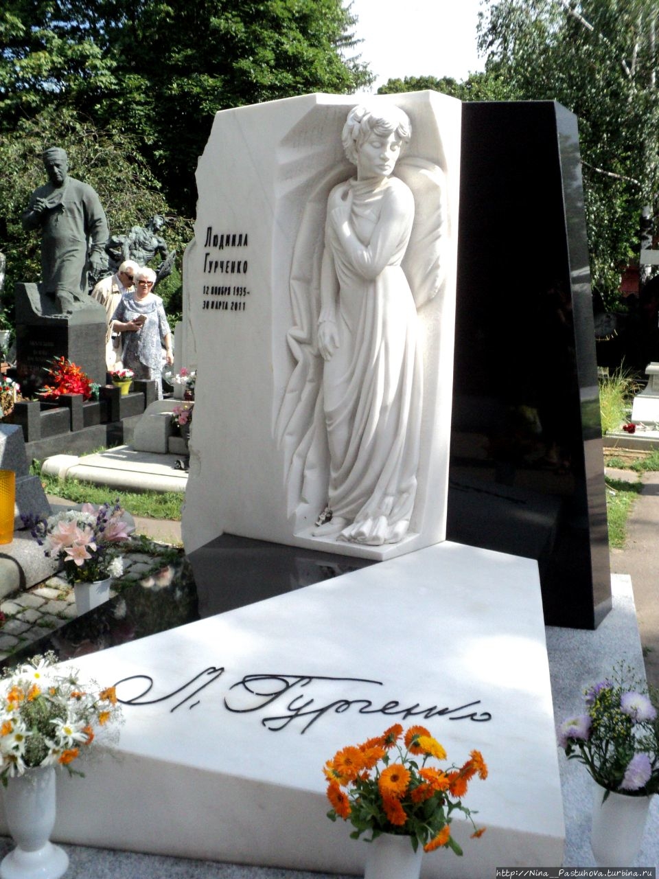 Новодевичье кладбище Москва, Россия