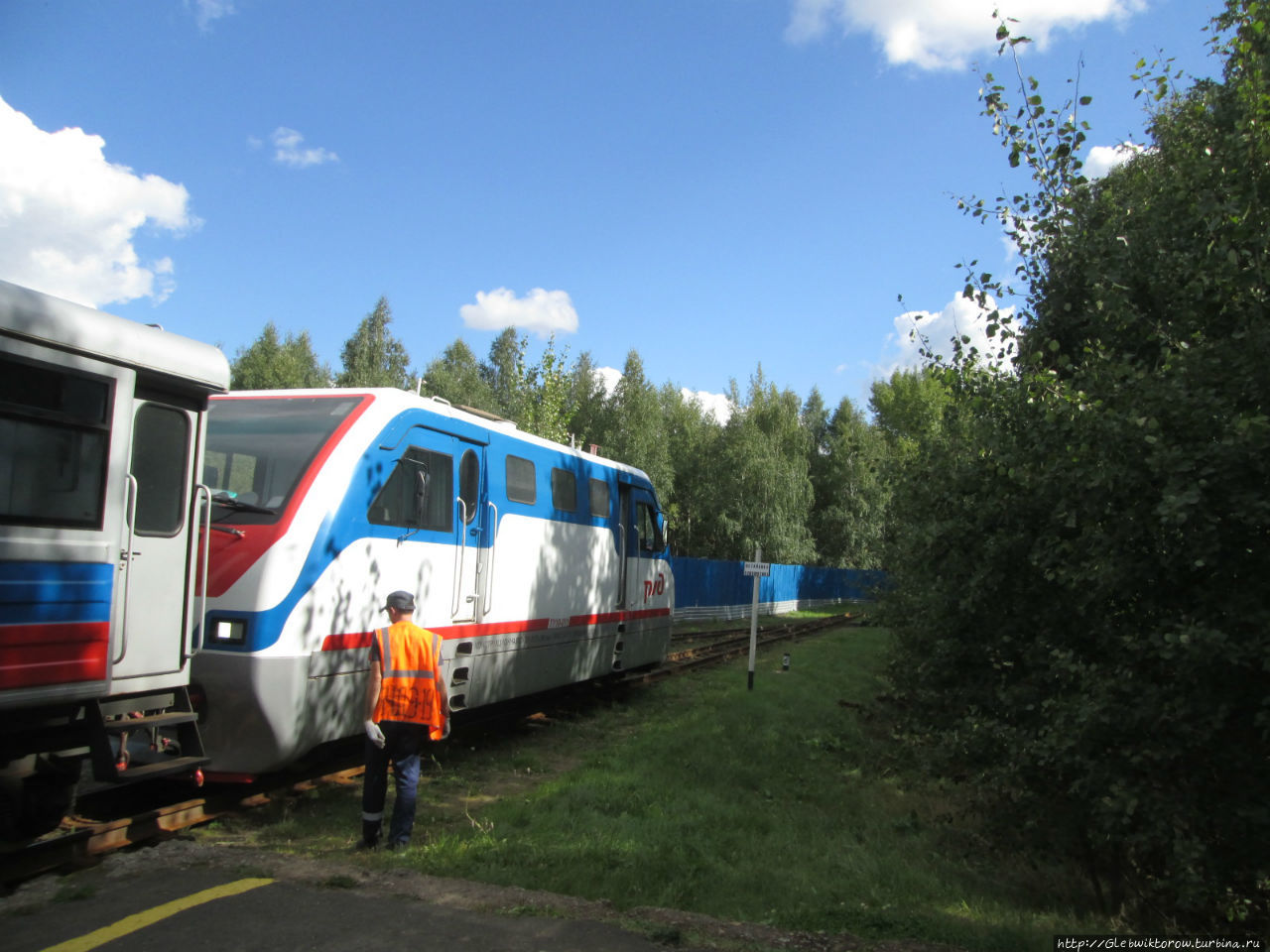 Небольшое путешествие по Детской Железной Дороге Боровский, Россия