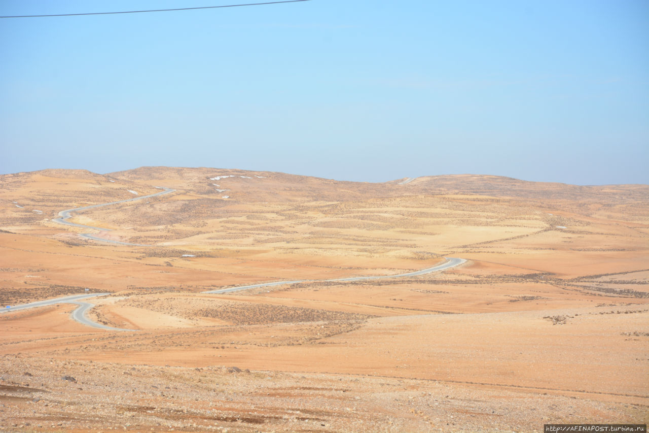 Акаба. Дорога в Петру Акаба, Иордания