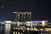 Вот примерно где-то так и выглядит сингапурский залив Marina Bay и все, что рядом с ним находится, в ночное время.