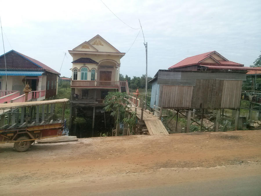 Кхмерские (мерзкие) и вьетнамские дороги Камбоджа