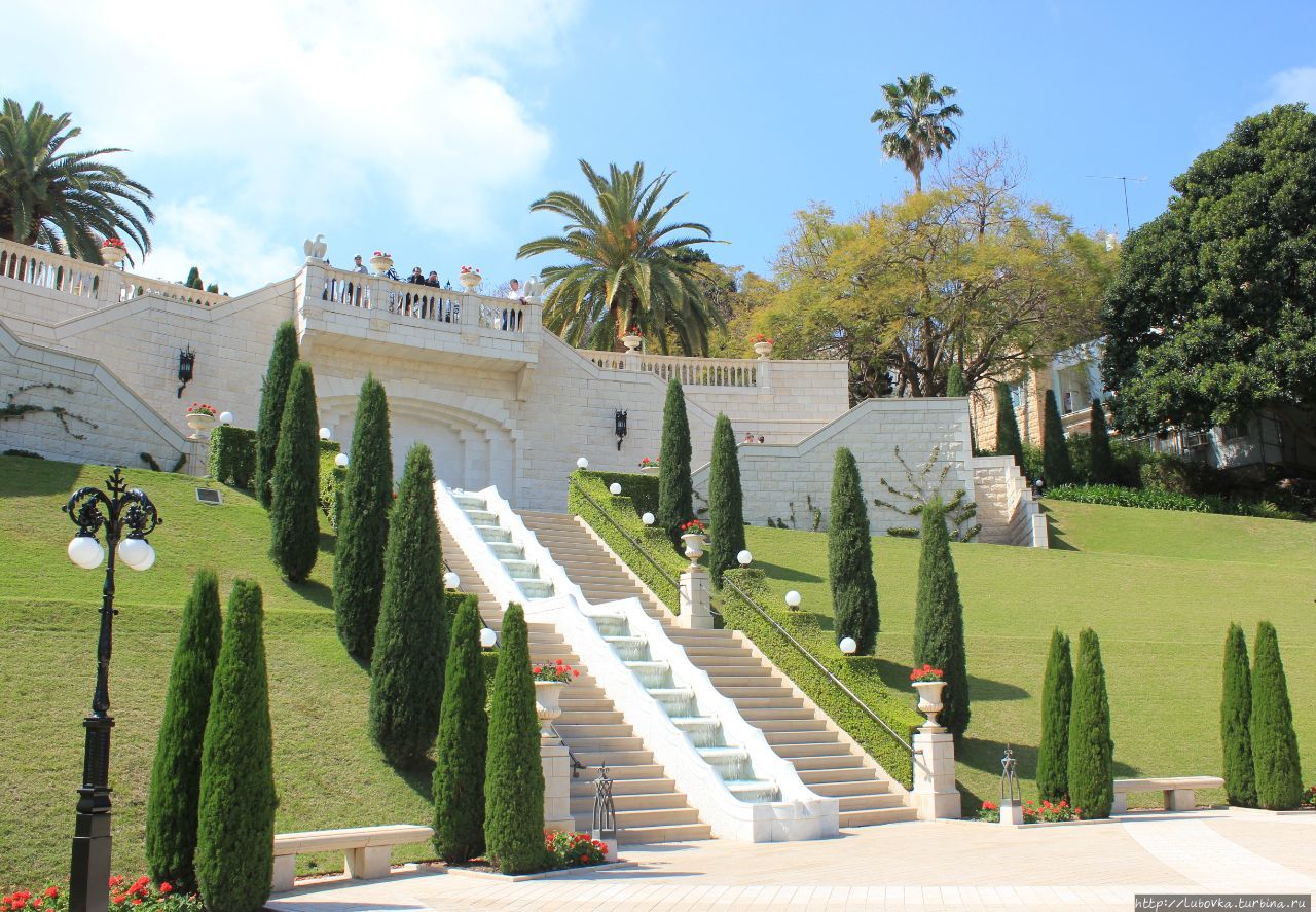 Бахайские сады Хайфа, Израиль