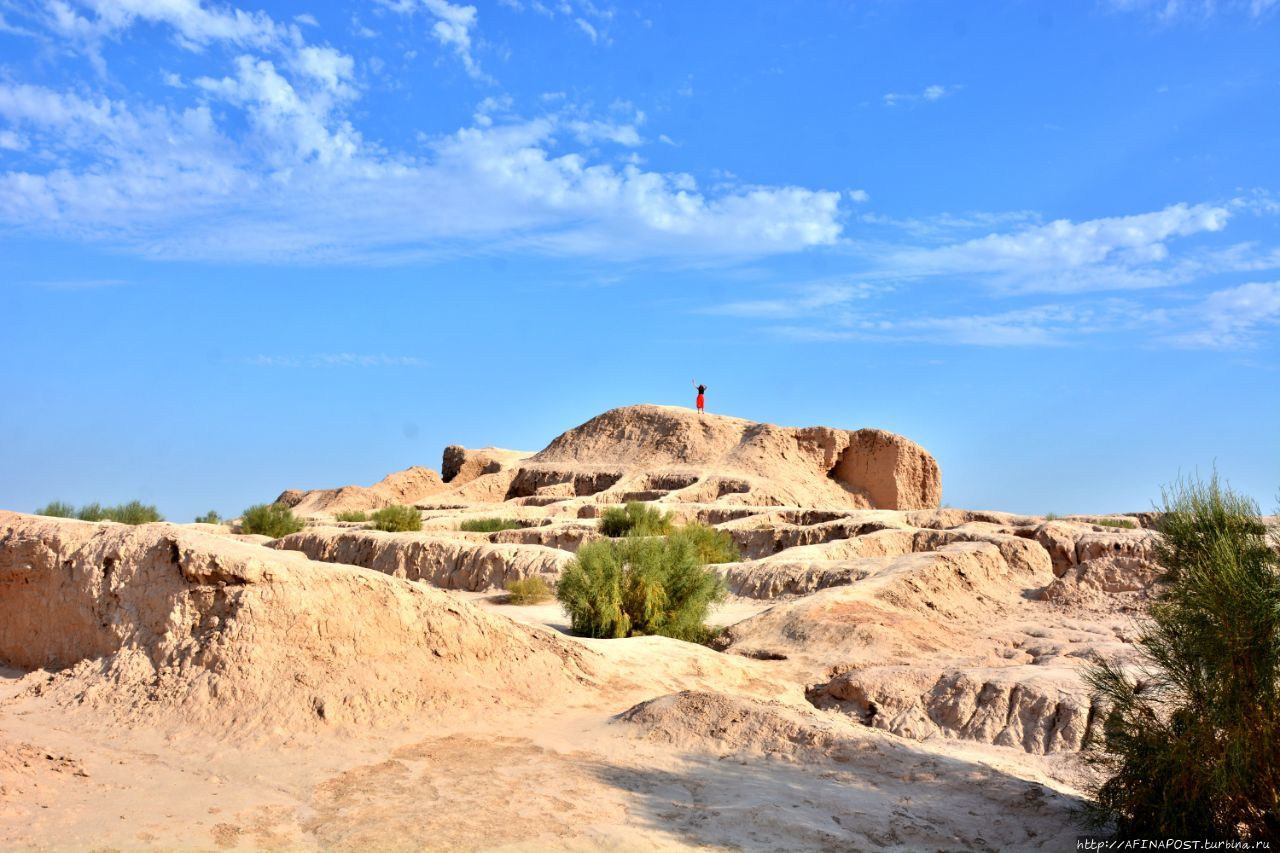 Город-крепость Топрак-кала Бустан, Узбекистан