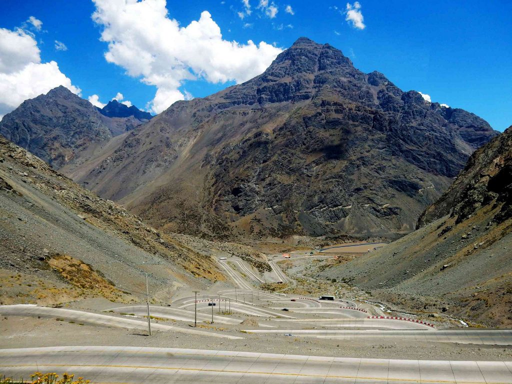 Секция Андской дорожной системы Успальята / Andean Road System section Uspallata